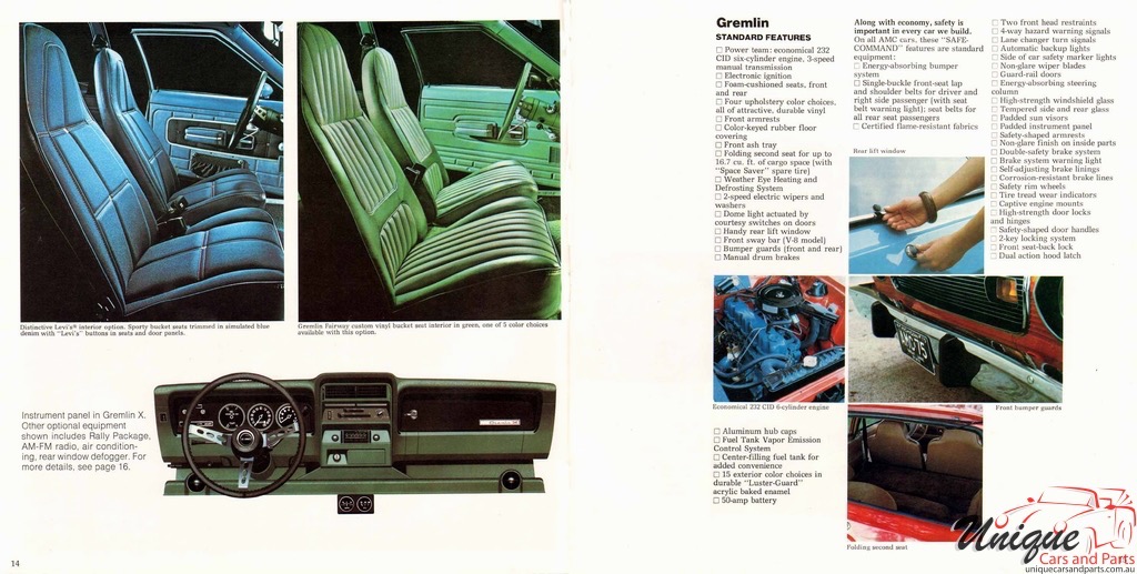 1975 AMC Full Line All Models Brochure Page 8